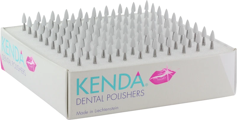 KENDA Hybrid  Packung  100 Stück weißlich\grau mittel, RA, Figur 243 kleine Spitze, 7 mm, ISO 030