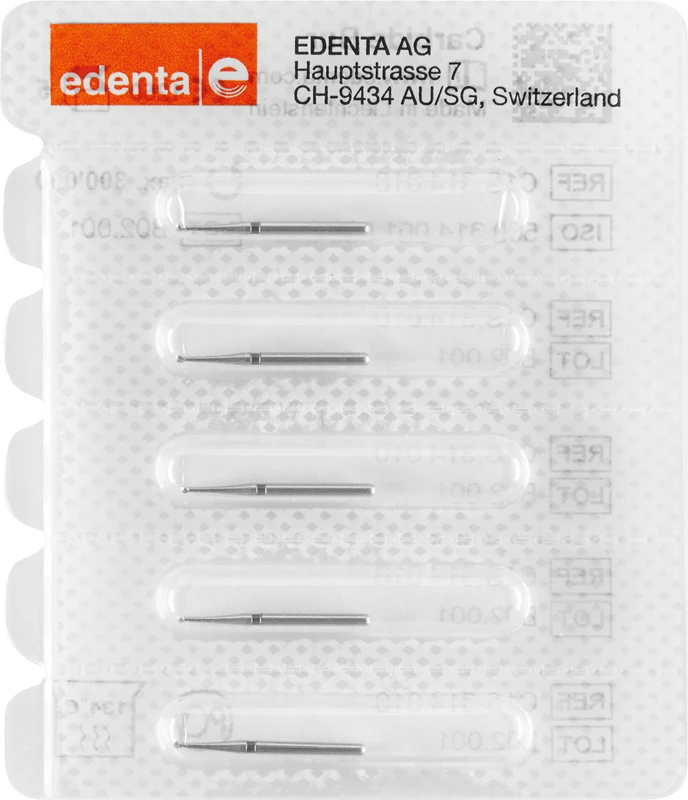 HM-Bohrer C1S  Packung  5 Stück grün, FG, Figur 001, ISO 010