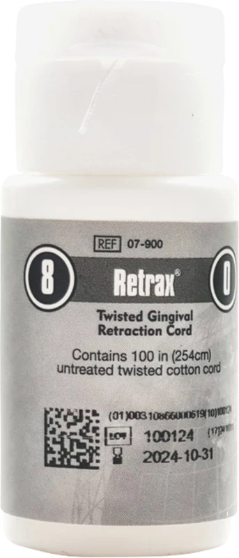 Retrax®  Flasche  254 cm Faden Nr. 8\0