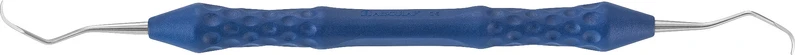 Löffelkürette  Stück  175 mm, ergonomischer Griff, PEEK Griff, dunkelblau