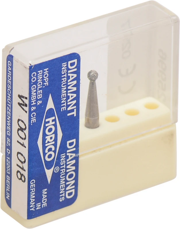 Diamantschleifer 001  Stück  RA, Figur 001, ISO 018