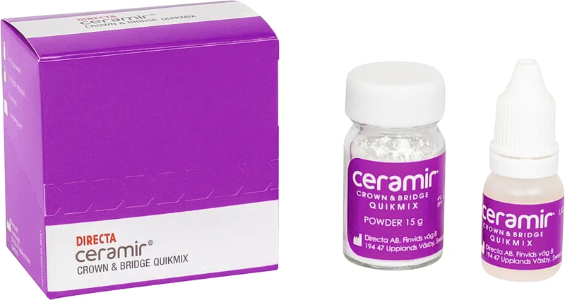 Ceramir C & B QuickMix   Set  15 g Pulver, 9 ml Flüssigkeit inklusive Zubehör