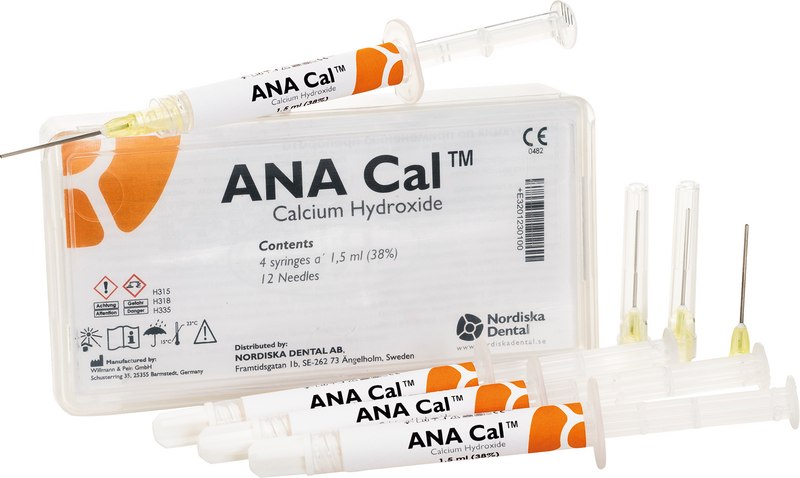 ANA Cal  Packung  4 x 1,5 ml Spritze, 12 Aufsätze