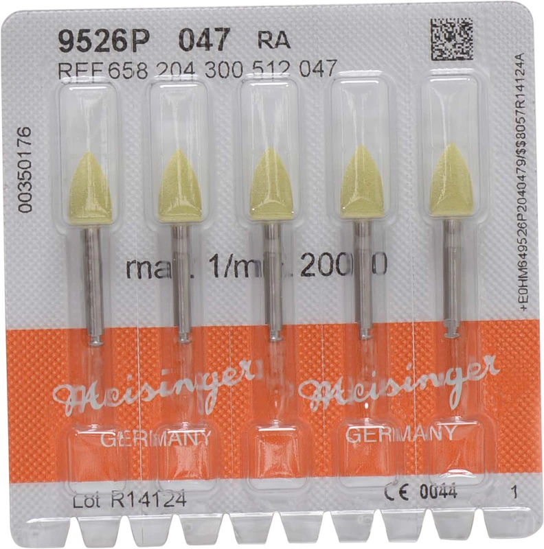 Komposite Polierer 9526  Packung  5 Stück hellgrün, RA, Figur 300, 10,5 mm, ISO 047