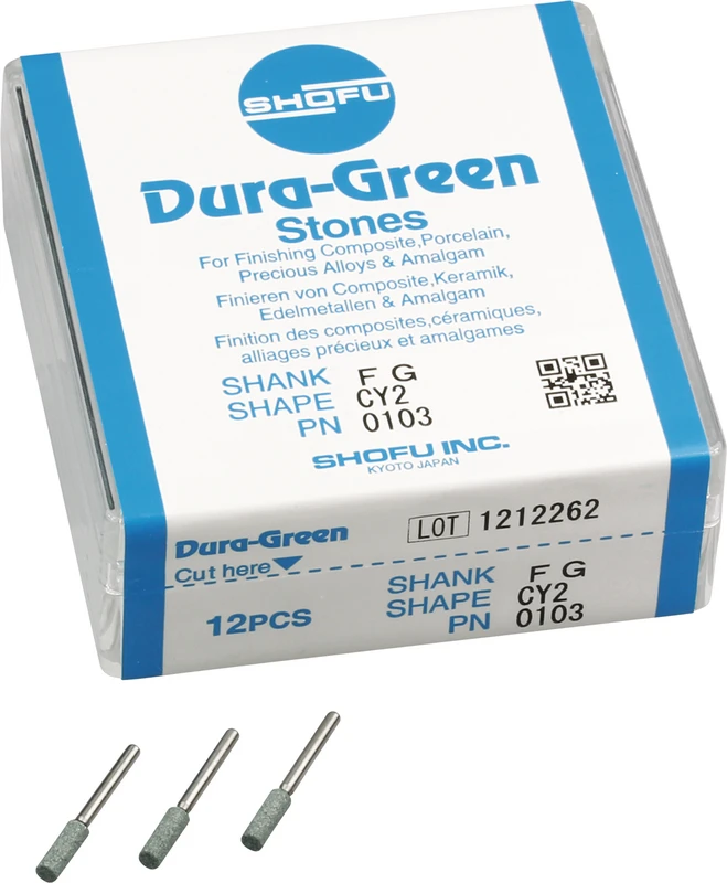 Dura-Green  Packung  12 Stück CY2, FG, ISO 025