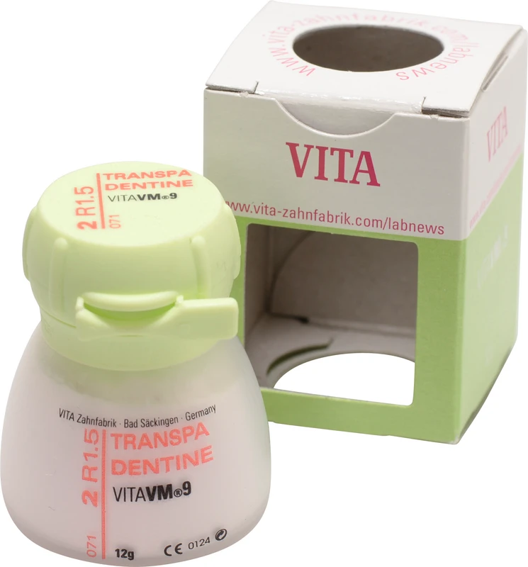 VITA VM® 9 3D-MASTER®  Dose  12 g Pulver transpa dentine 2R1.5