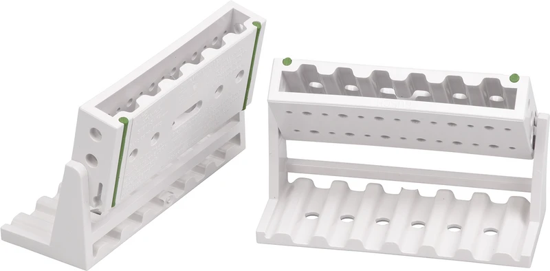 STERI-SAFE wave  Packung  2 Ständer mit Silikonband grün, 76 x 30 x 33 mm