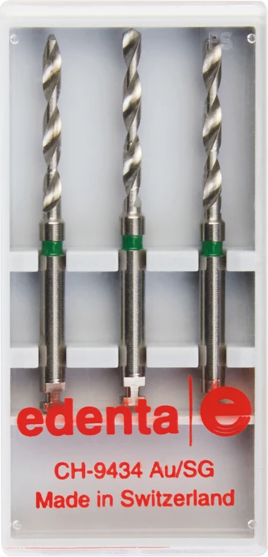 HeadMaster zylindrisch, aktiv  Packung  3 Bohrer Gr. 4, lang