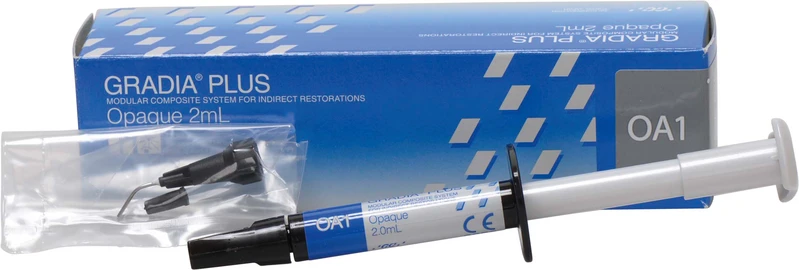 GC GRADIA® PLUS  Spritze  2 ml Paste Opaker OA1