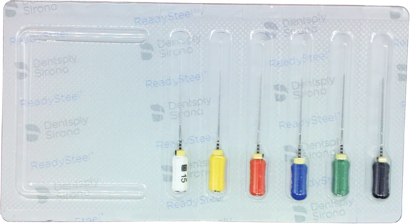 READYSTEEL Senseus Flexofile  Sortiment  6 Stück 25 mm ISO 015-040