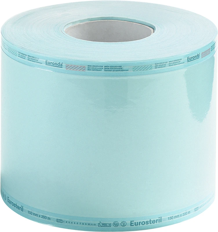 Eurosteril Pro Sterilisationsfolie   Rolle  200 m, 150 mm