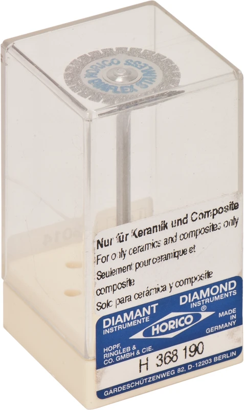 DIAFLEX® 368 gezahnt  Stück  doppelseitig, flexibel, HP, Figur 368, 0,3 mm, ISO 190