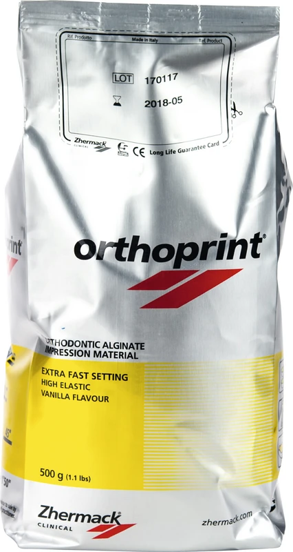 orthoprint®  Beutel  500 g Vanille, gelb