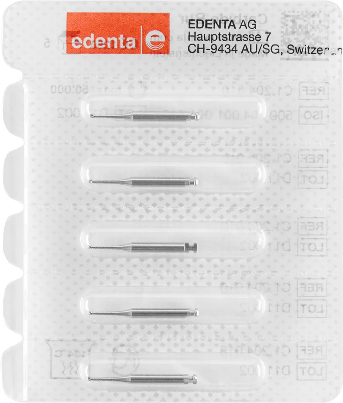 HM Bohrer C1  Packung  5 Stück RA, Figur 001, ISO 010