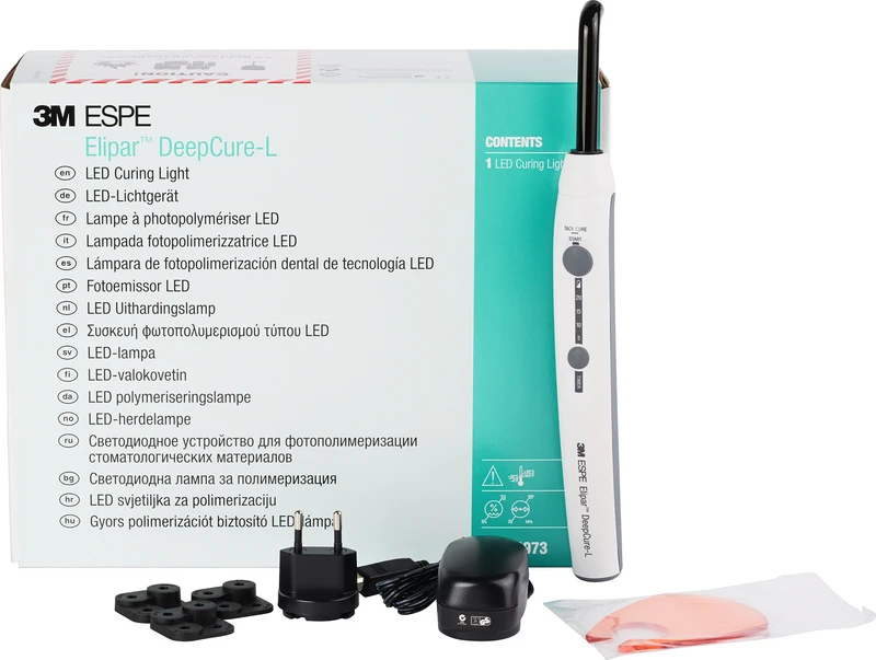 Elipar Deep Cure S \ L  Stück  Cure-L Kunststoff inklusive Zubehör