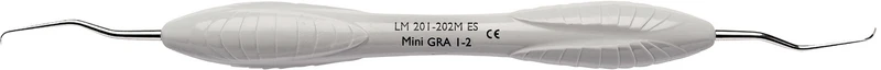 LM Mini-Gracey   Stück  Figur 1\2, für Anterior, grau, LM-ErgoSense® Griff