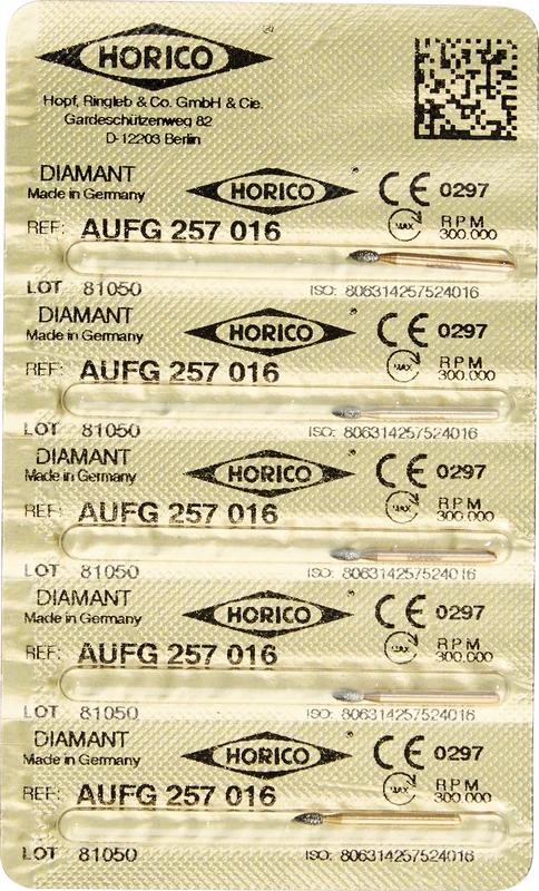 Diamant AuFG 257  Packung  5 Stück FG, Figur 257, ISO 016