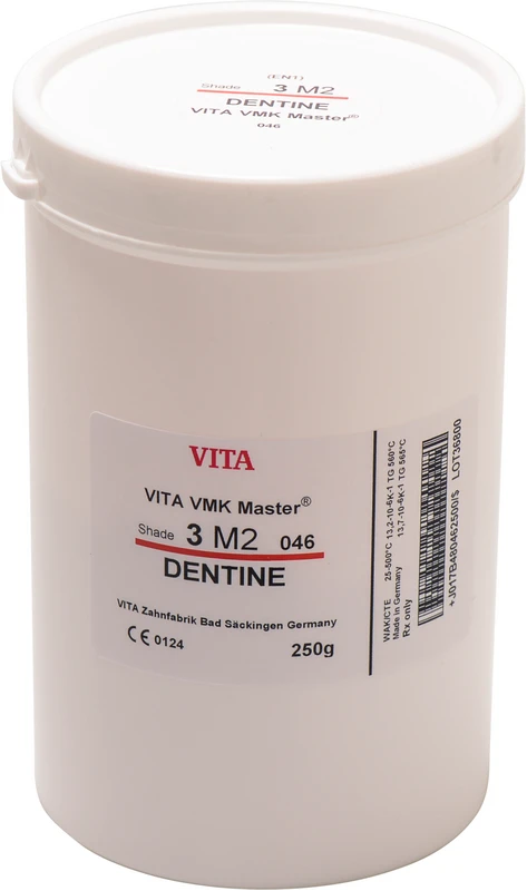 VITA VMK Master® VITA SYSTEM 3D-MASTER®  Dose  250 g Pulver dentine 3M2