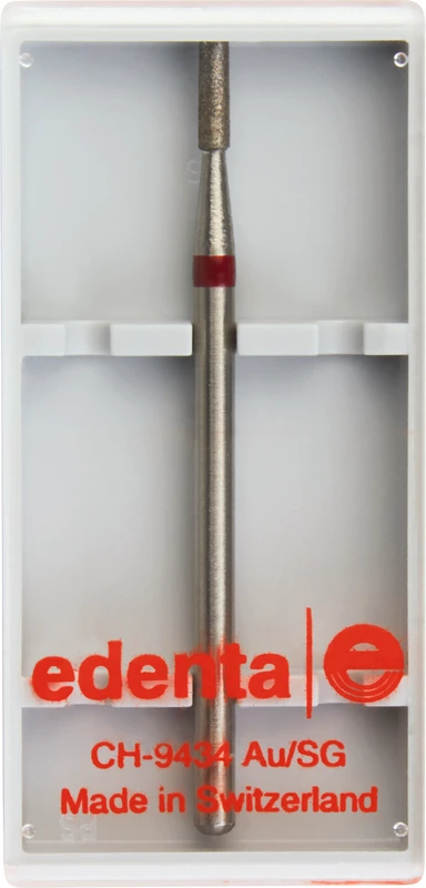 Sinterdiamanten 50  Stück  rot fein, HP, Figur 110, 4 mm, ISO 018