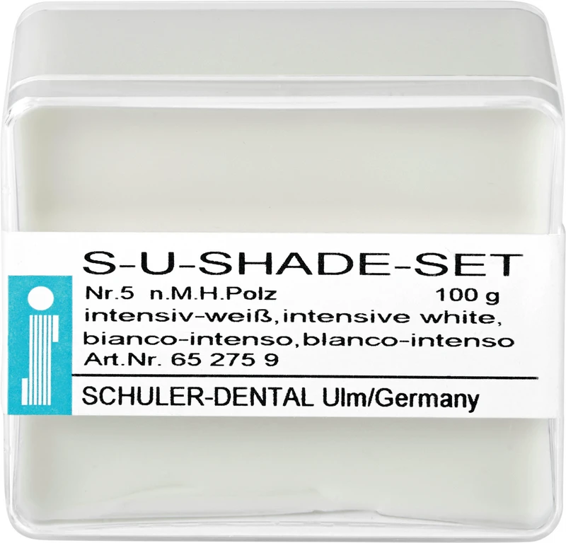 S-U-Shade-Set  Packung  100 g Dose intensiv-weiß