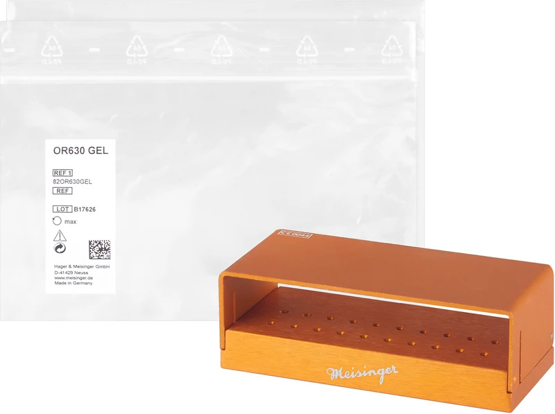 Bohrerständer OR630  Stück  orange (B x H x T) 85,5 x 30 x 40 mm