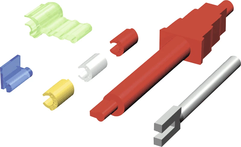 PRECI-VERTIX P  Packung  6 Patrizen 5,9 mm (bis zu 3 mm reduzierbar), Ø 1,8 mm