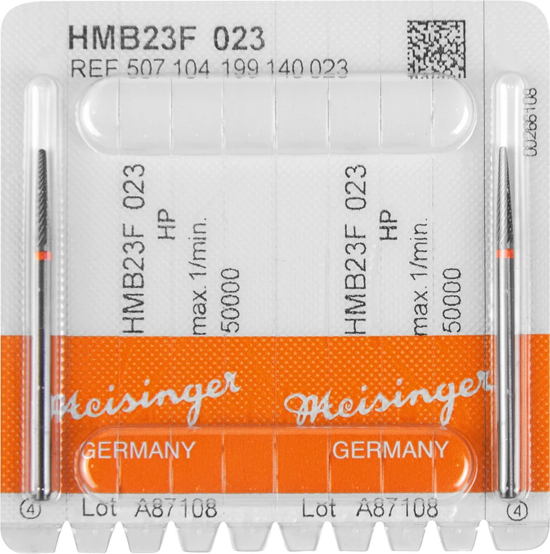 Black Cobra HM 23  Packung  2 Stück kreuzverzahnt, rot fein, HP, Figur 199, 11,5 mm, ISO 023