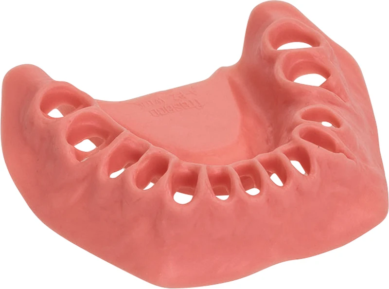 Zahnfleischauflagen  Stück  auswechselbar, schnitt- und nahtfähig, UK, für A-PZ