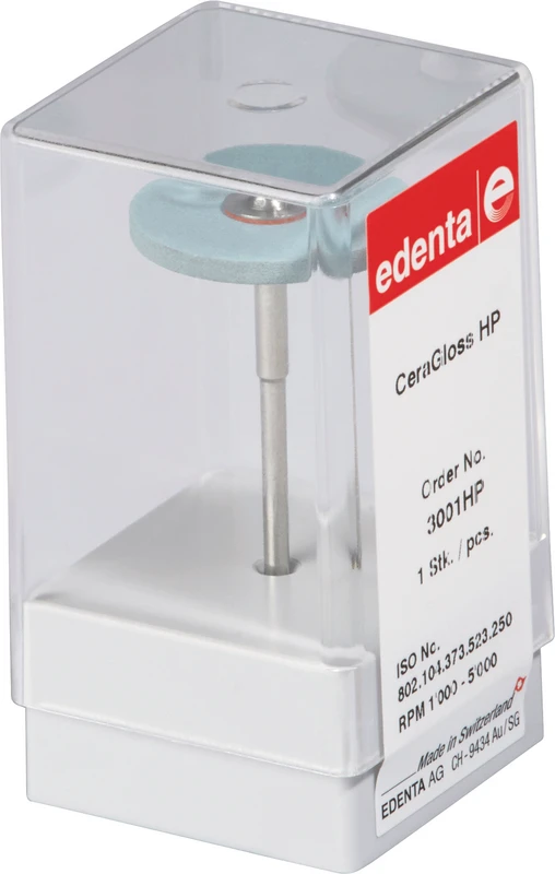 CeraGloss  Stück  blau mittelgrob, HP, Figur 373, 2 mm, ISO 250