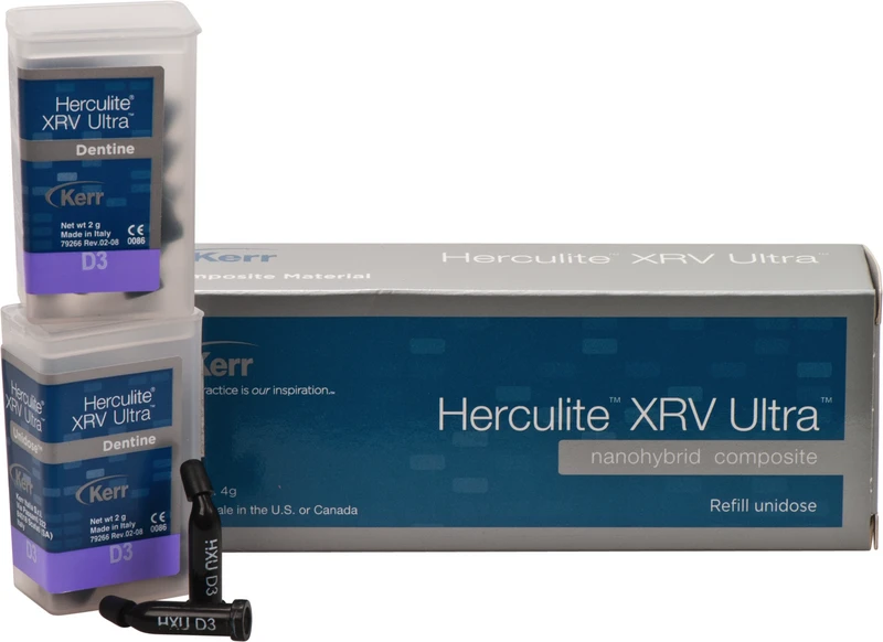 Herculite® XRV Ultra  Packung  20 x 0,2 g Unidose dentin D3