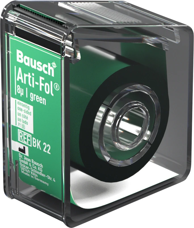 Arti-Fol® 8 µ  Spender  20 m einseitig, 22 mm breit, grün