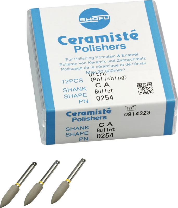 Ceramisté  Packung  12 Stück gelb ultra, RA, Figur Walze, ISO 040