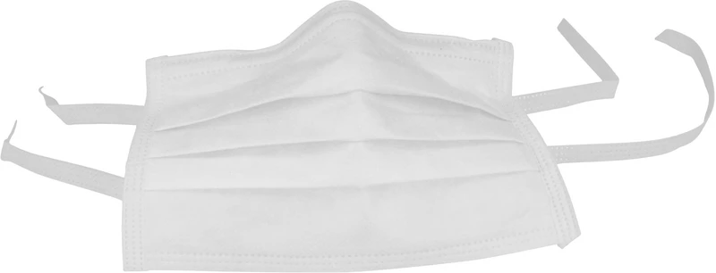 Monoart® Mundschutz Protection 3  Box  50 Stück zum Binden, weiß