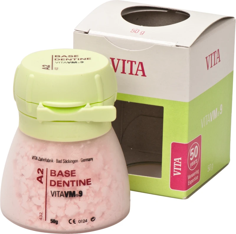 VITA VM® 9 classical A1-D4®  Dose  50 g Pulver base dentine A2