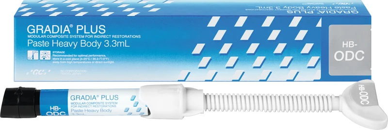 GC GRADIA® PLUS  Spritze  3,3 ml Paste HB-ODC