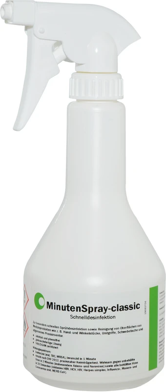 MinutenSpray classic Sprühflasche leer  Stück  für 500 ml