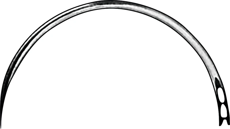 Chirurgische Nähnadeln  Packung  12 Stück Dreieickskörper, gebogen, Figur 14