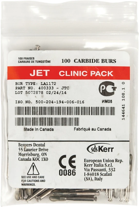 HM Bohrer LA 1172  Packung  100 Stück konische Fissur mit abgerundetem Ende, RA (LA), 4,1 mm, ISO 016