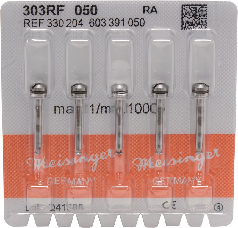 Mandrelle 303RF  Packung  5 Stück RA, ISO 050