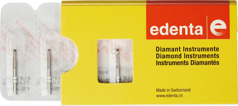 K-Diamanten FG  Packung  5 Stück 2 x weiß, FG, Figur 198, 8 mm, ISO 016