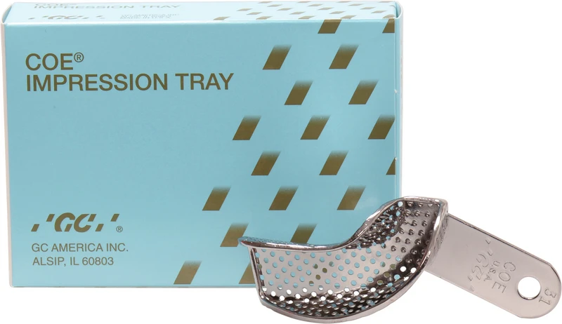 GC COE® Impression Tray Partiell BM  Stück  OK rechts, UK links, perforiert, Nr. 31