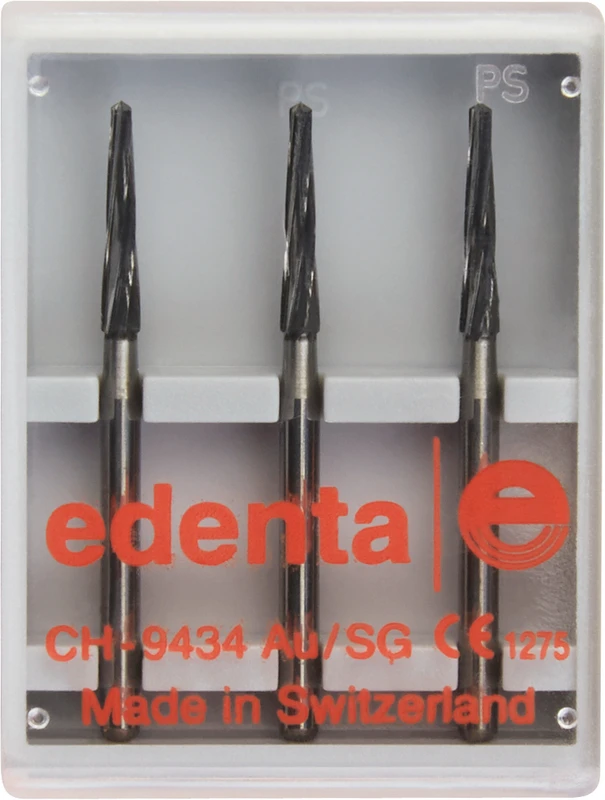 Chirurgie Knochenfräser HM C267  Packung  3 Stück FG XL, Figur 210, 9 mm, ISO 016