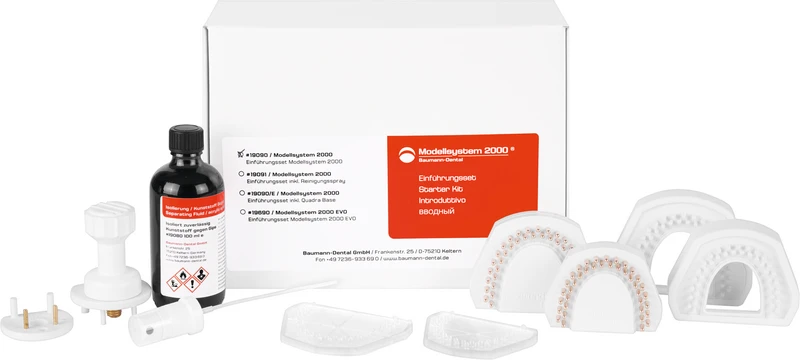 Modellsystem 2000 Pinbasisplatte  Starterset