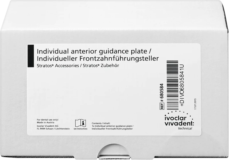 Frontzahnführungsteller  Stück