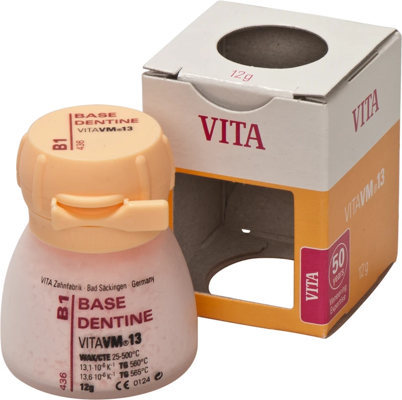 VITA VM® 13 classical A1-D4®  Dose  12 g Pulver base dentine B1