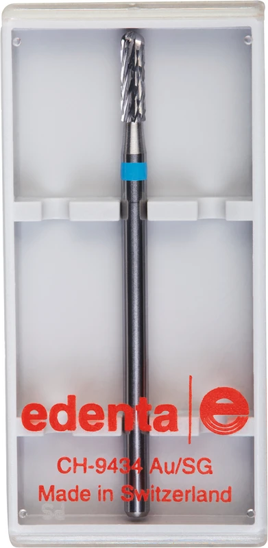 HM-Fräser Schliff 10  Stück  Kreuzverzahnung, blau standard, HP, Figur 141, 8 mm, ISO 023