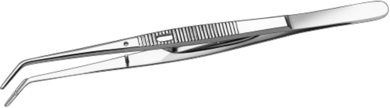 Pinzetten  Stück  15 cm, mit Schloss