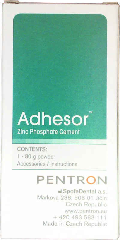 Adhesor  Packung  80 g Pulver shade 2, gelb