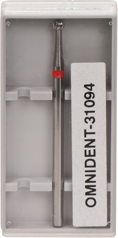 Omni HM-Fräser Schliff 20  Stück  kreuzverzahnt, rot fein, HP, Figur 001, 2 mm, ISO 023