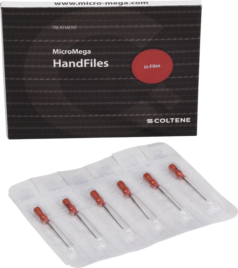 B6 H-Files  Packung  6 Stück 25 mm, ISO 055